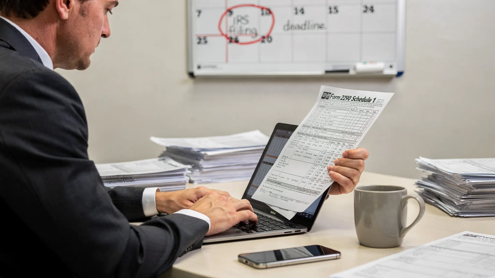 When Is EFTPS Payment Due for Form 2290