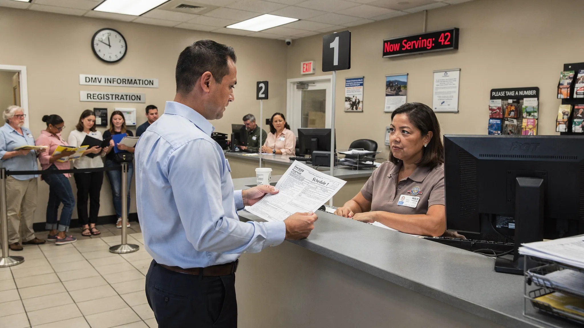 When Is Schedule 1 Form 2290 Due to the DMV?